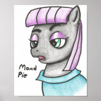 Earth Pony Maud Pie - Pinkie Pie's Sister