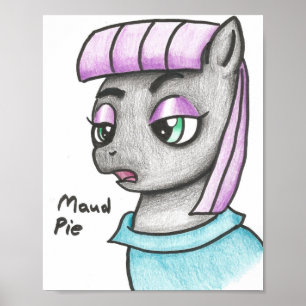 Earth Pony Maud Pie - Pinkie Pie's Sister Poster