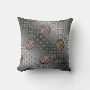 Earth Rabbit Throw Pillow