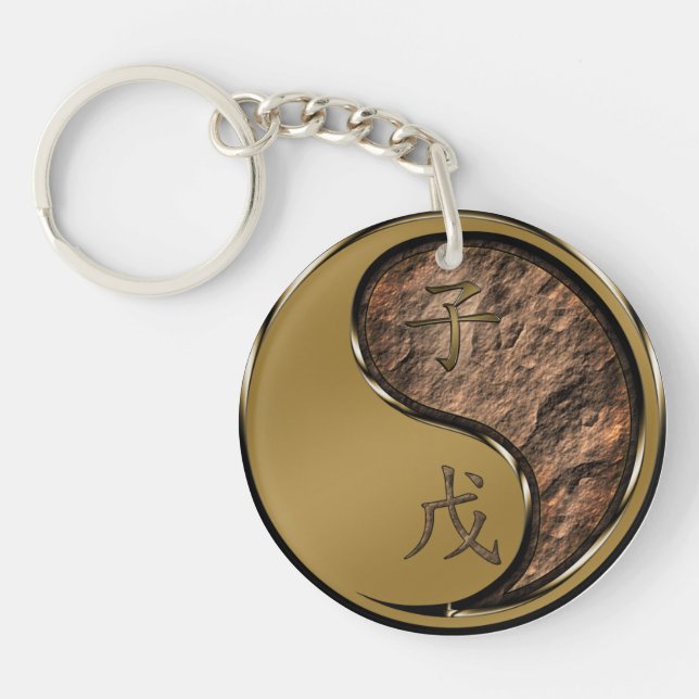 Earth Rat Keychain (Front)