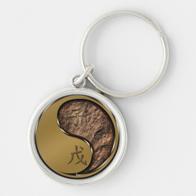 Earth Rat Keychain (Front)