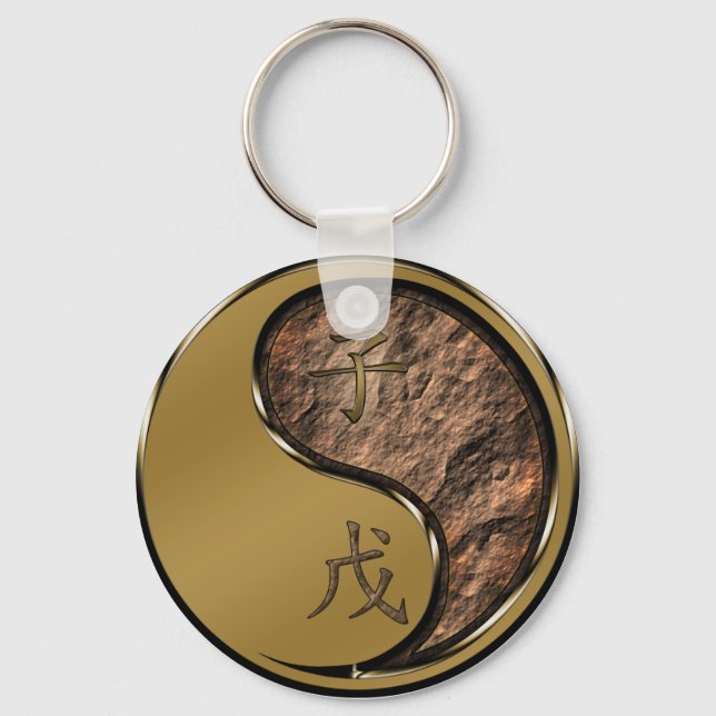 Earth Rat Keychain (Front)