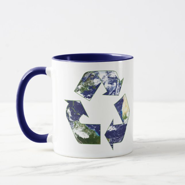 Earth - Recycling Mug (Left)