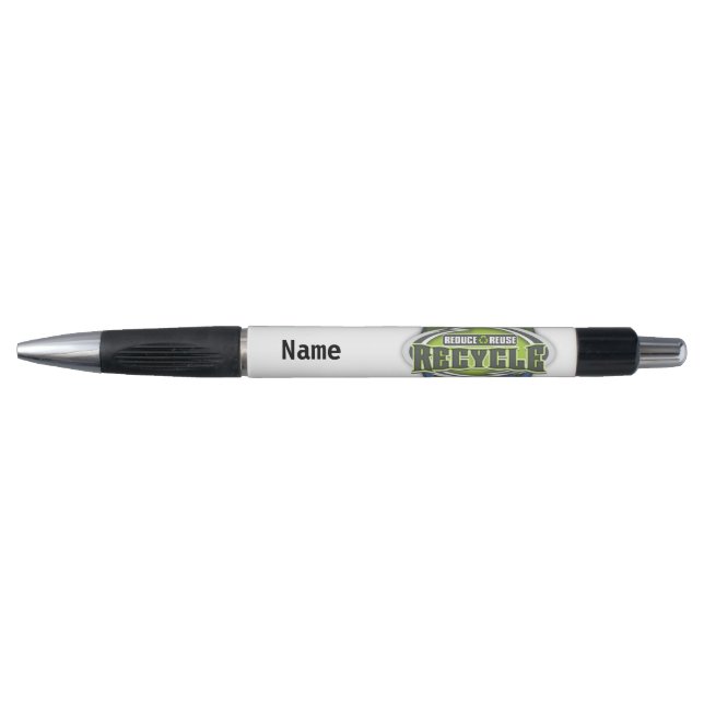 Earth Reduce, Reuse and Recycle Pen (Front)