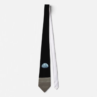 Earth Rising over the Moon Tie