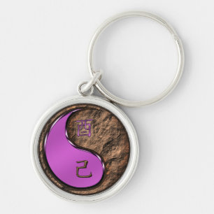 Earth Rooster Keychain