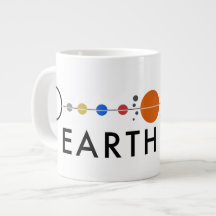 Earth Sector Jumbo Coffee Mug