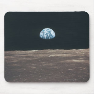 Earth Seen from the Moon Mouse Pad