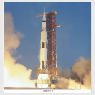 Earth Shakes as Saturn V Blazes Skyward to Moon