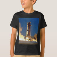 Earth Shakes as Saturn V Blazes Skyward to Moon