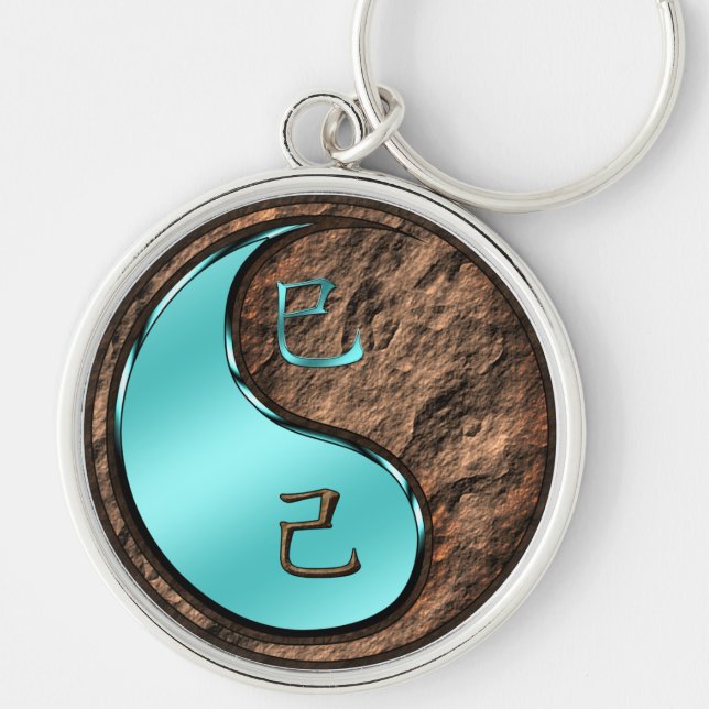 Earth Snake Keychain (Front)
