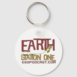 Earth Station One Key Chain