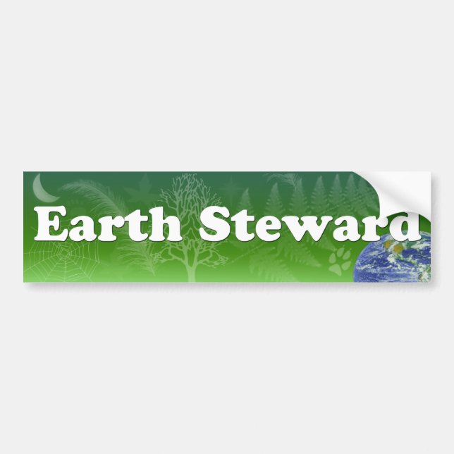 Earth Steward Bumper Sticker (Front)
