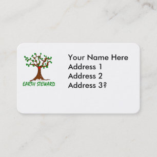 Earth Steward Business Card