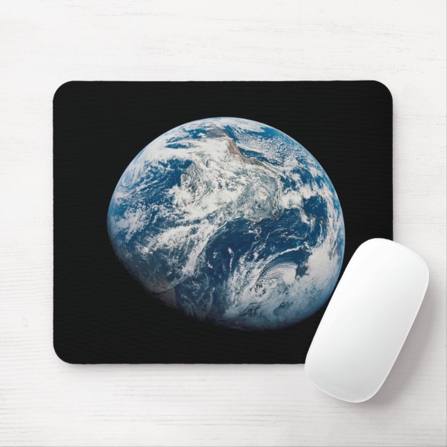 Earth Taken From The Aollo 8 Spacecraft. Mouse Pad (With Mouse)