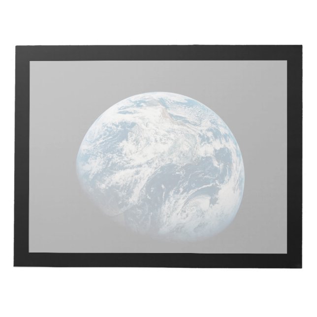 Earth Taken From The Aollo 8 Spacecraft. Notepad (Front)