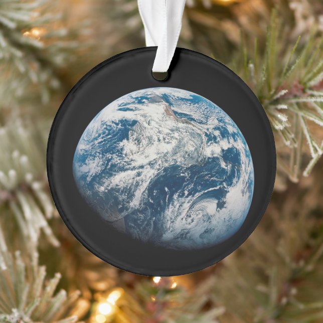 Earth Taken From The Aollo 8 Spacecraft. Ornament (Tree)