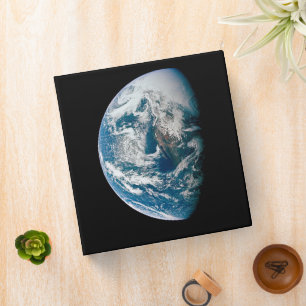 Earth Taken From The Apollo 13 Spacecraft. Binder