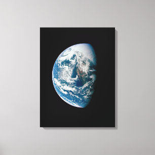 Earth Taken From The Apollo 13 Spacecraft. Canvas Print