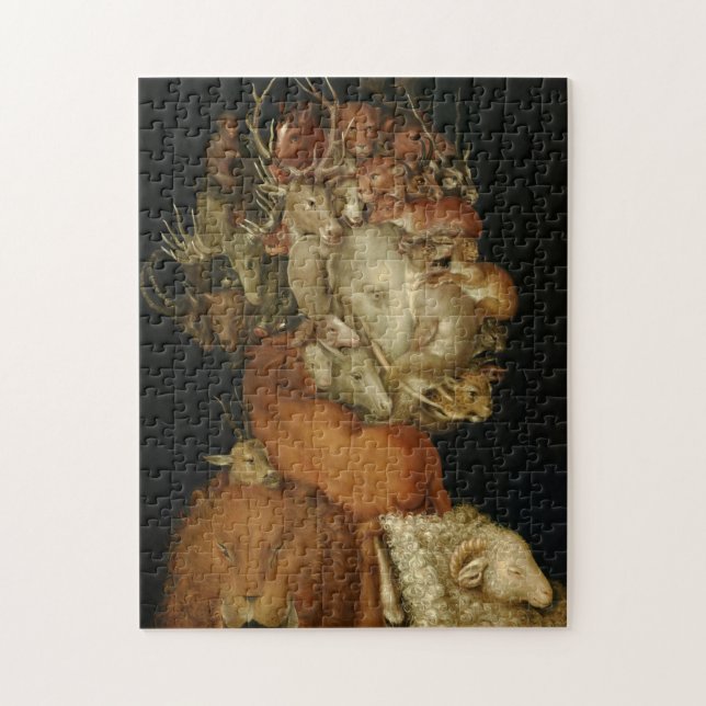 Earth, Terra, 1570 by Giuseppe Arcimboldo Jigsaw Puzzle (Vertical)