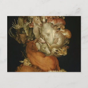 Earth, Terra, 1570 by Giuseppe Arcimboldo Postcard