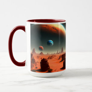 Earth This Is Mars Calling, Coffee Mug