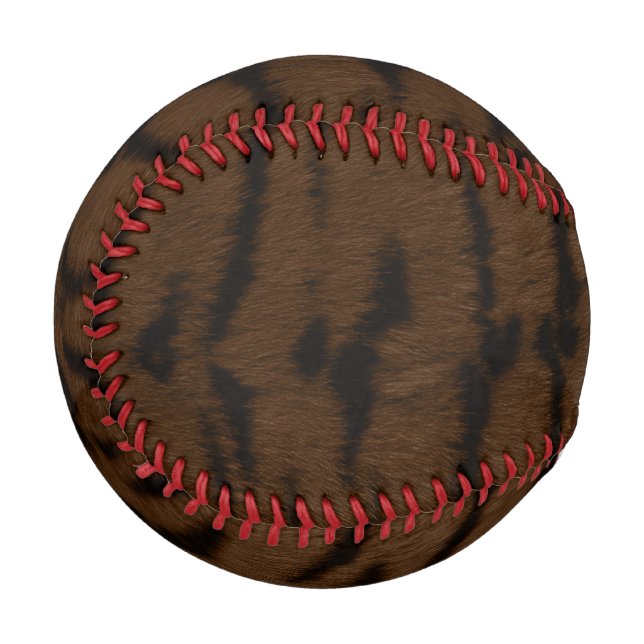 Earth Tiger Skin Print Baseball (Front Left)