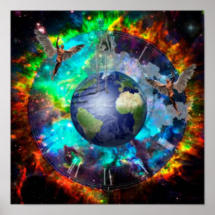 Earth time poster