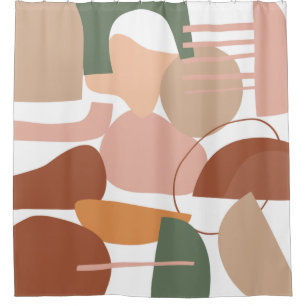 Earth Tone Abstract Pattern