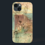 Earth Tone Painting with Cracked Surface iPhone 13 Case<br><div class="desc">This imaginative work by Ethan Harper uses earth tones and ragged brush strokes to create the illusion of a cracked surface. The thick paint is heavily layered,  helping the colours mix together. Get your hands on this print today!</div>
