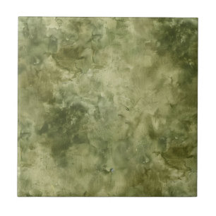 Earth Tone Watercolor Pattern Tile
