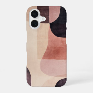 Earth Toned Abstract iPhone 16 Case