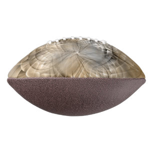 Earth Tones Abstract Modern Fractal Art Texture Football