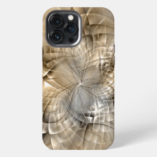 Earth Tones Abstract Modern Fractal Art Texture iPhone 13 Pro Max Case