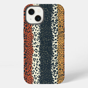 Earth Tones Animal Print iPhone 13 Case
