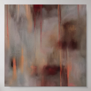 Earth tones blend  poster