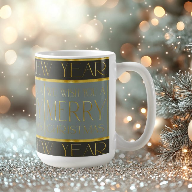 Earth Tones Christmas Pattern#35b ID1009 Coffee Mug (Creator Uploaded)