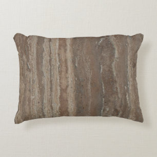 earth tones grey charcoal brown marble stone decorative pillow
