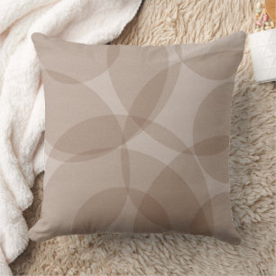 Earth Tones Throw Pillow