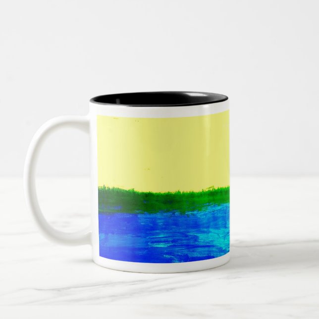 Earth Two-Tone Coffee Mug (Left)