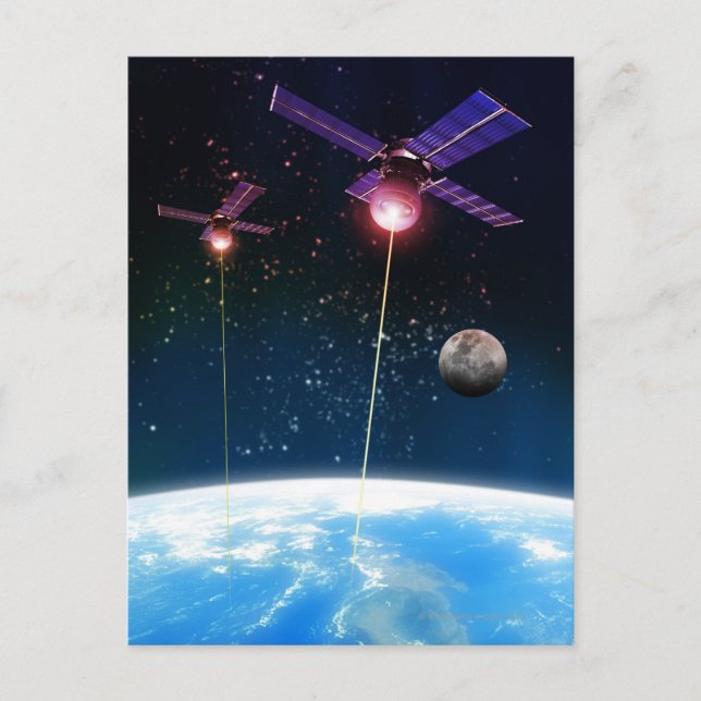 Earth Under Attack Postcard (Front)