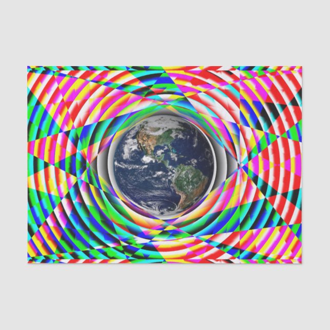 Earth Vibes by Kenneth Yoncich Tissue Paper (Front)