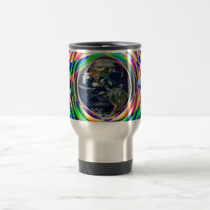 Earth Vibes by Kenneth Yoncich Travel Mug