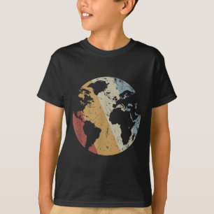 Earth Vintage Retro Style Earth's Day  T-Shirt