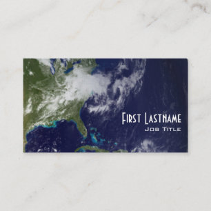 Earth - Western Hemisphere Business Card