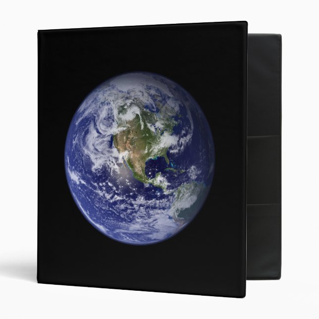 Earth - Western Hemisphere Front - Eastern Back Binder (Front/Inside)