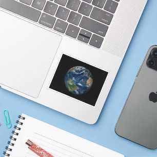 Earth With Clouds And Sea Ice