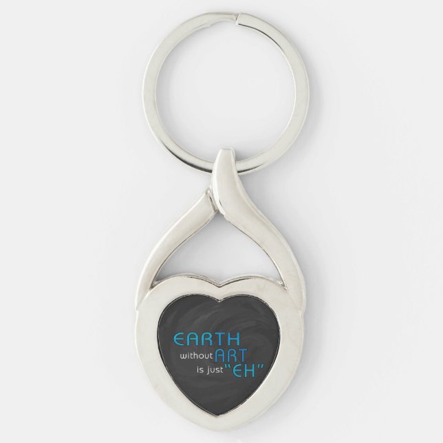 Earth without Art Keychain (Front)