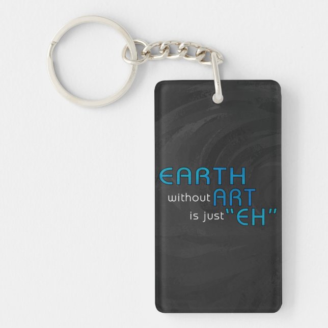 Earth without Art Keychain (Front)
