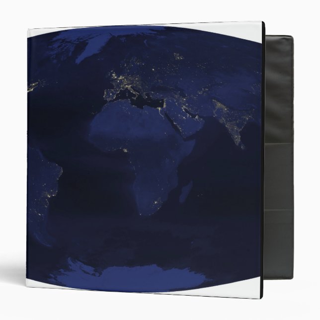 EarthÃ¯Â¿Â½s human-generated nighttime lights Binder (Front/Inside)